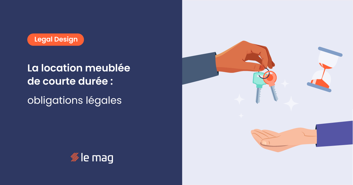 La location meublée de courte durée : obligations légales